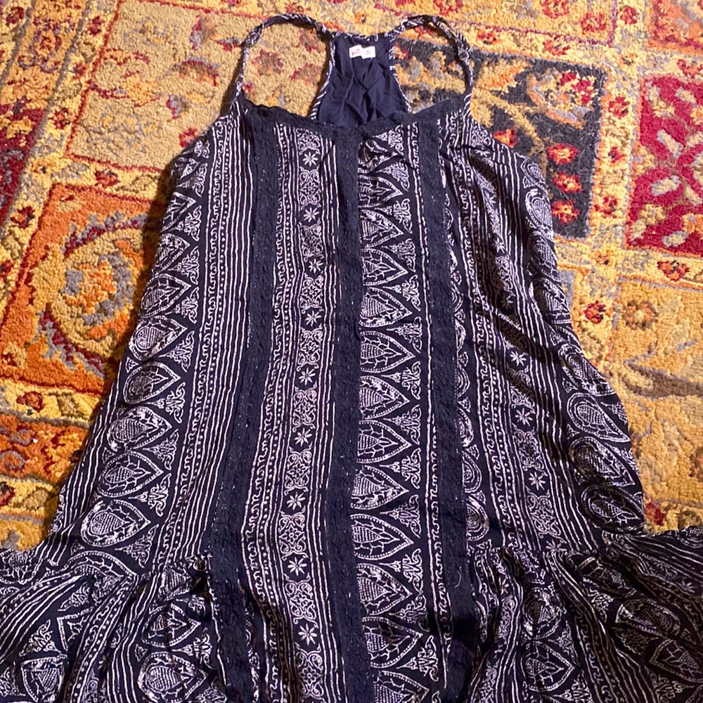 Vintage Hollister black and white sundress